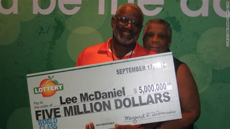 lottery winners who did well.